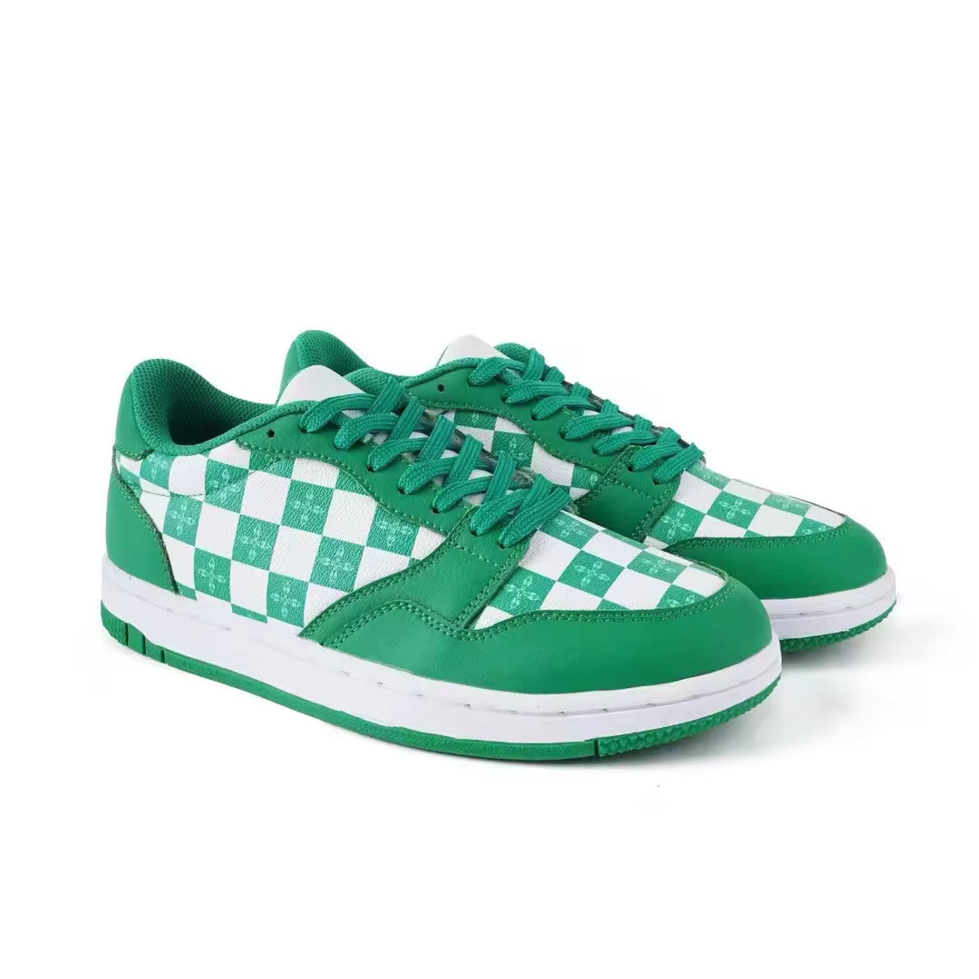 VINTAGE GREEN SNEAKER - UITVERKOOP