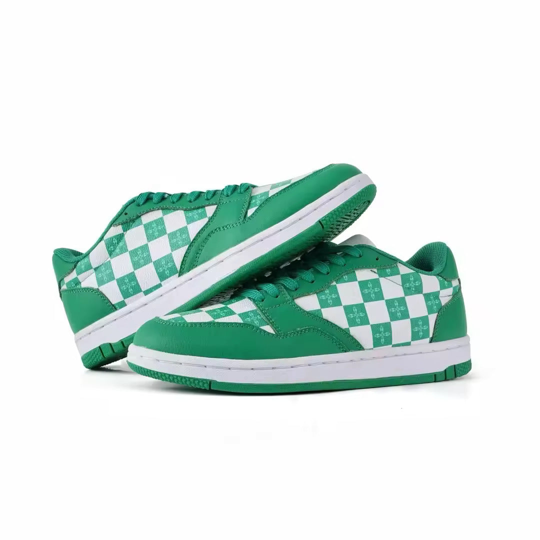 VINTAGE GREEN SNEAKER - UITVERKOOP