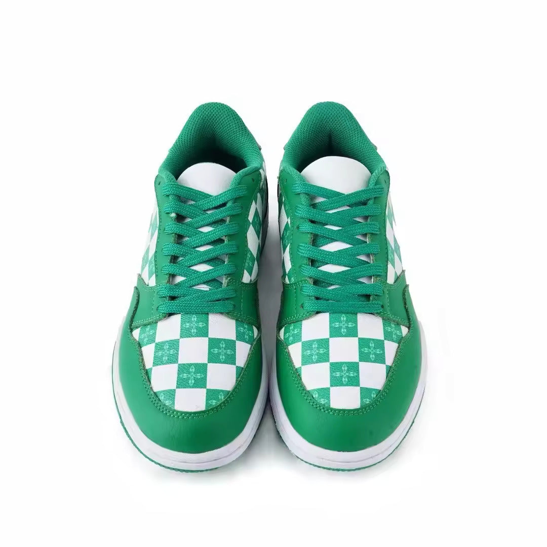 VINTAGE GREEN SNEAKER - UITVERKOOP