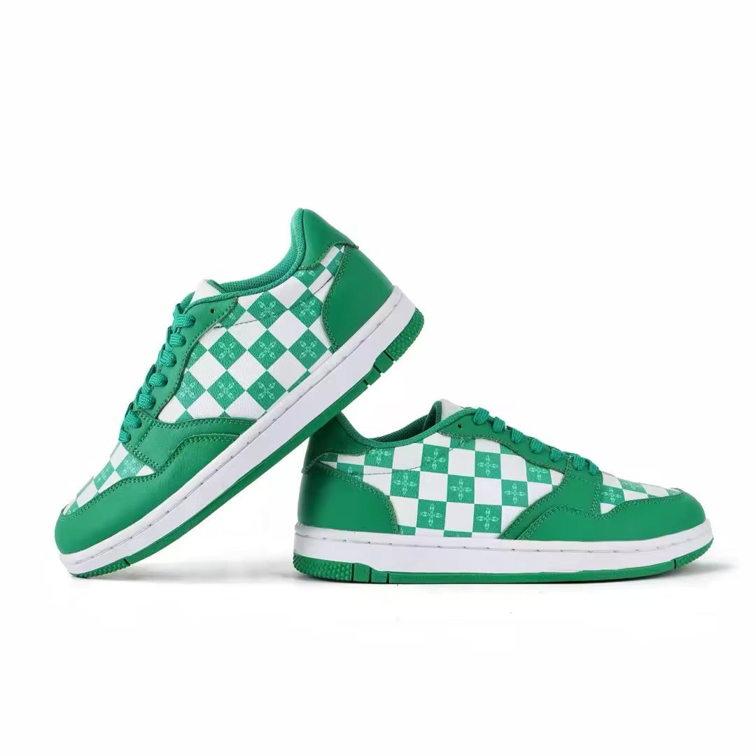 VINTAGE GREEN SNEAKER - UITVERKOOP